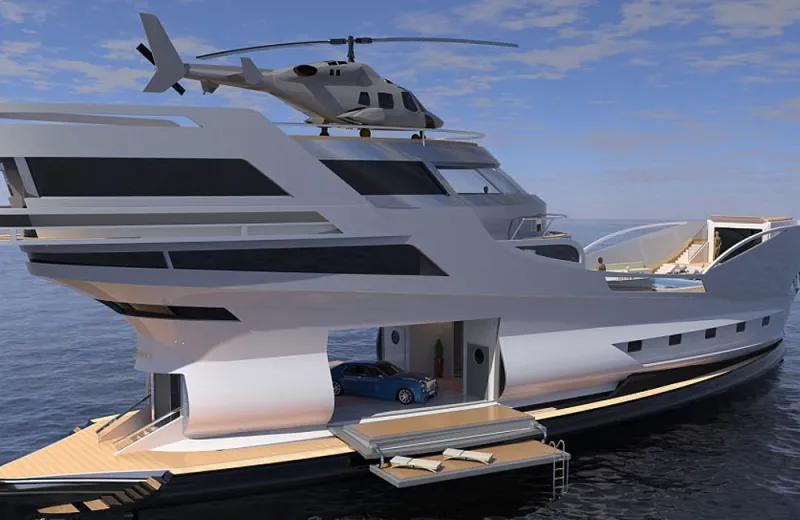 يخت «caronte».. سفن القراصنة تعود بتصميم فاخر (فيديو)