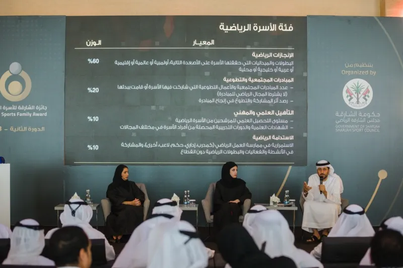 تحفيزاً للمشاركة الإماراتية.. جائزة الشارقة للأسرة الرياضية تضيف فئتين جديدتين