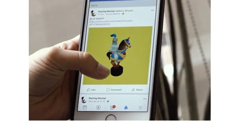 قريباً.. مشاركة صور ثلاثية الأبعاد على «فيسبوك» 