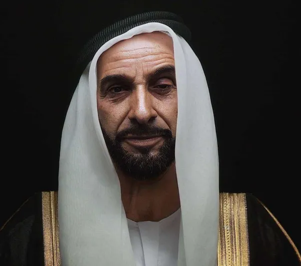 مقطع فيديو ثلاثي الأبعاد للشيخ «زايد بن سلطان» (فيديو)