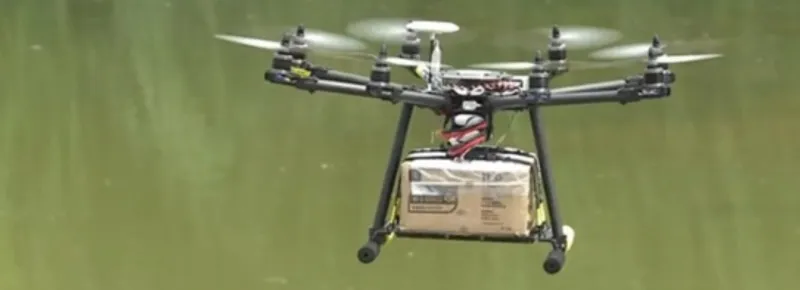 فقط في دبي.. طائرة بدون طيار لتوصيل السحور في رمضان