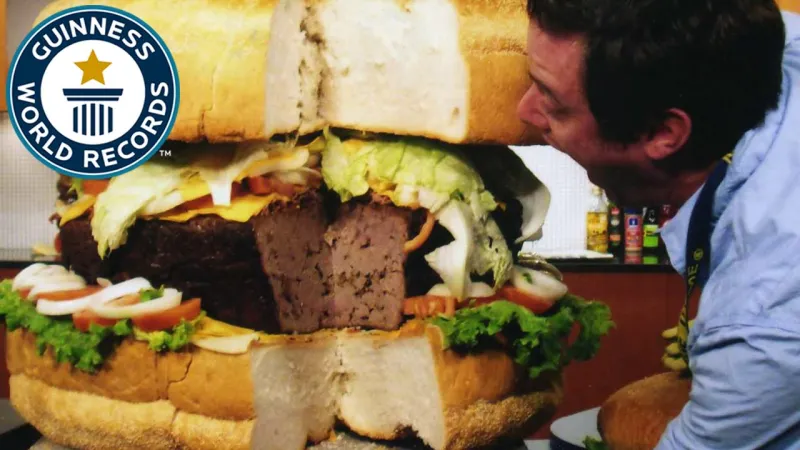 30 ألف شطيرة همبرغر تدخل حارس سجن متقاعد موسوعة غينيس