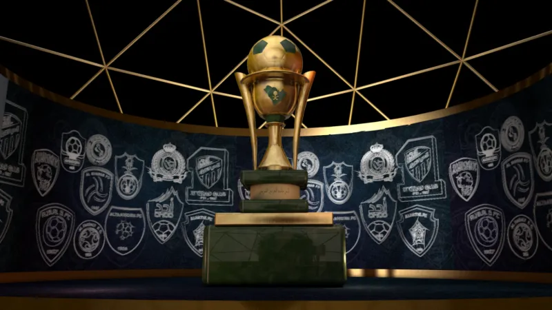 شاهد| الاتحاد يحسم موقعة كأس خادم الحرمين.. ولافتات للملك سلمان والأمير محمد بالمدرجات