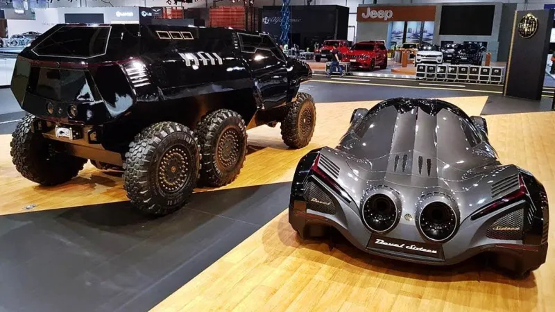 سباق ناري بين «ديفل سكستي»و «مرسيدس AMG GT S»(فيديو)