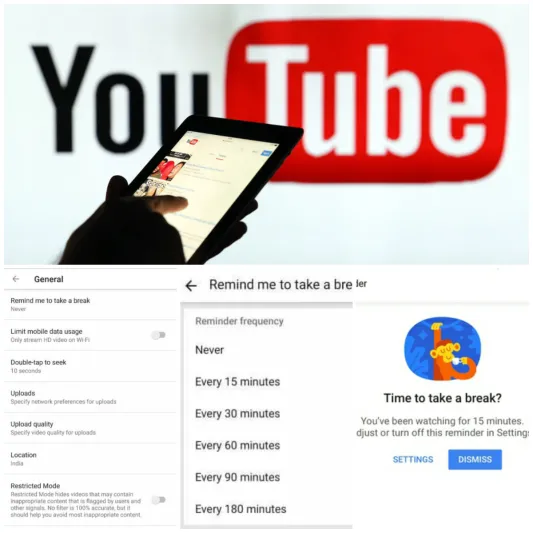 «Take a Break» أداه يوتيوب الجديدة للتوقف عن المشاهدة !