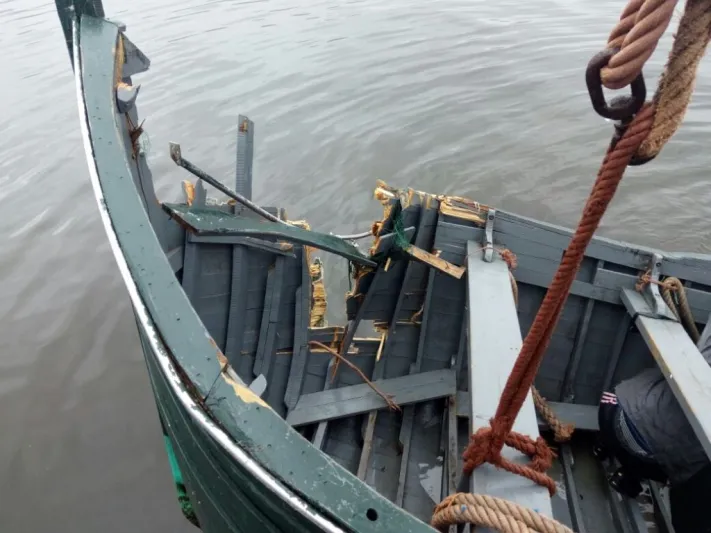 فيديو| حادث اصطدام قاربين مروع بسبب صورة سيلفي