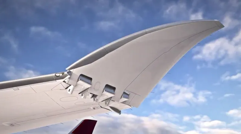 أجنحة قابلة للطي في أحدث طائرات «بوينج» ! (فيديو)