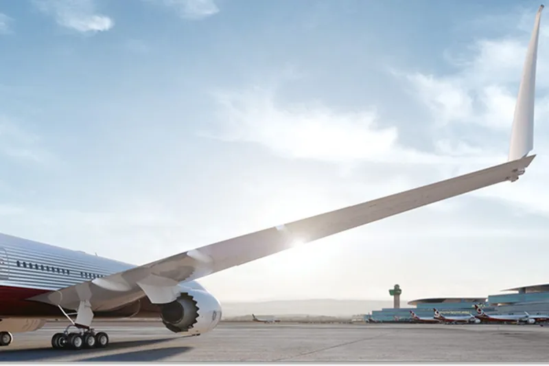 أجنحة قابلة للطي في أحدث طائرات «بوينج» ! (فيديو)