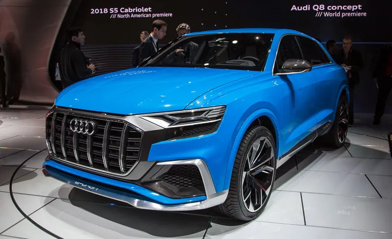  Q8  أيقونة أودي الجديدة  لأول طراز SUV كوبيه