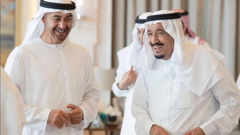 الملك سلمان يجري اتصالا هاتفيا بولي عهد أبو ظبي
