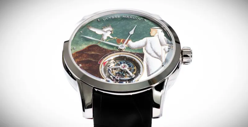 ساعة «أوليس ناردين» تتزين بالحضارة الإماراتية (صور)