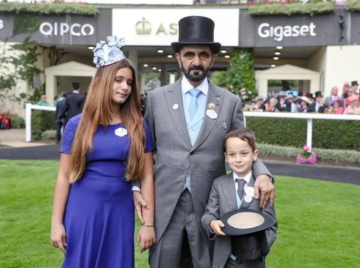 محمد بن راشد يشهد إنجاز جودلفين في «رويال آسكوت» (صور)