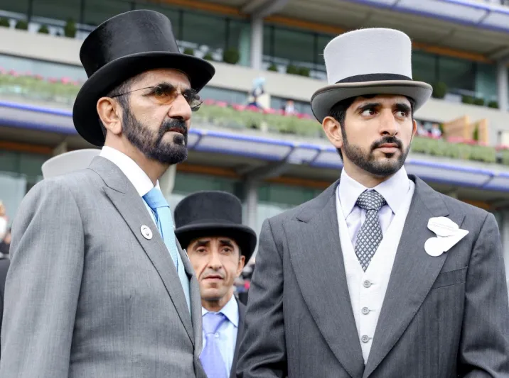 محمد بن راشد يشهد إنجاز جودلفين في «رويال آسكوت» (صور)