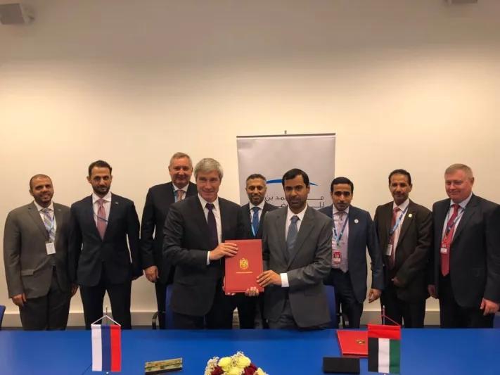 إرسال أول رائد فضاء إماراتي لمحطة الفضاء الدولية (صور)