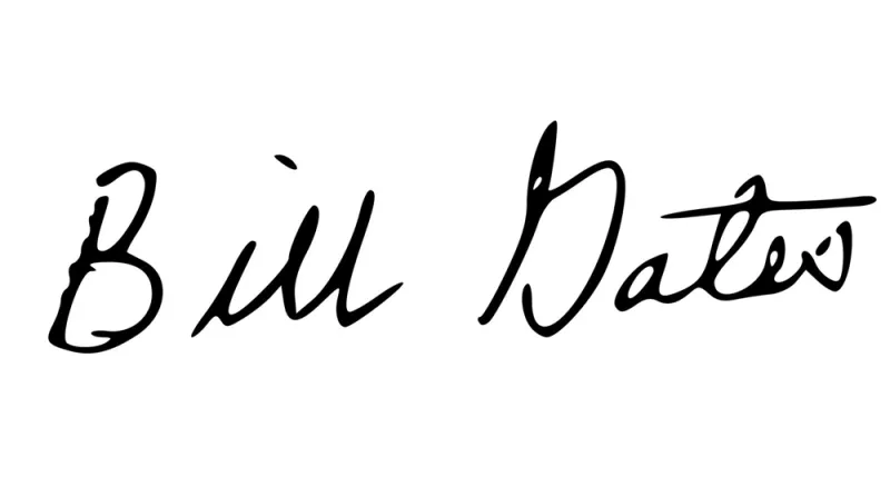 تحليل لتوقيع أقوى وأنجح الرجال في العالم