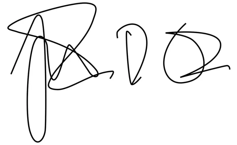 تحليل لتوقيع أقوى وأنجح الرجال في العالم