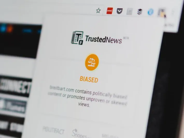 أداة Trusted News لاكتشاف الأخبار المزيفة
