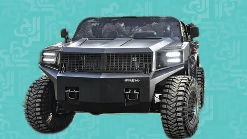 شاهد/ Frem Immortal أول سيارة لبنانية رباعية الدفع بتقنيات عالية ومواصفات خارقة 