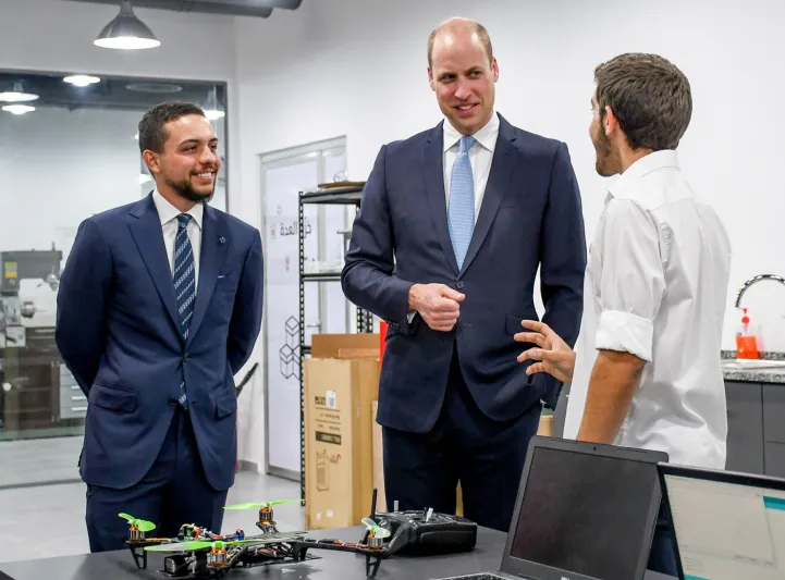 لهذا السبب أشعل ولي العهد الأردني مواقع التواصل الاجتماعي في بريطانيا