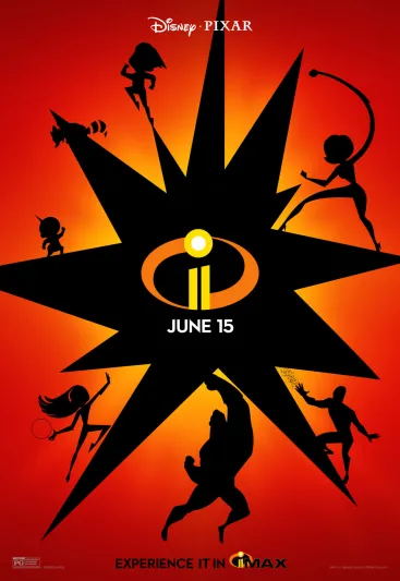 182 مليون دولار إيرادات فيلم الرسوم المتحركة  Incredibles 2 في عرضه الافتتاحي