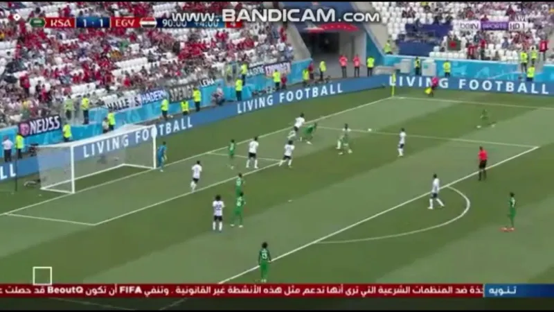 شاهد/ الفوز العربي الأول للسعودية على مصر في مونديال روسيا