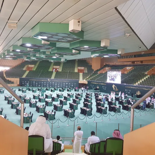 "الرجل" يرصد بطولة المملكة العربية السعودية للشطرنج