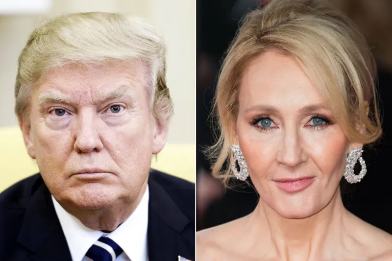 «جي كي رولينج» تُذّكر ترمب بالفرق بين pour وpore 