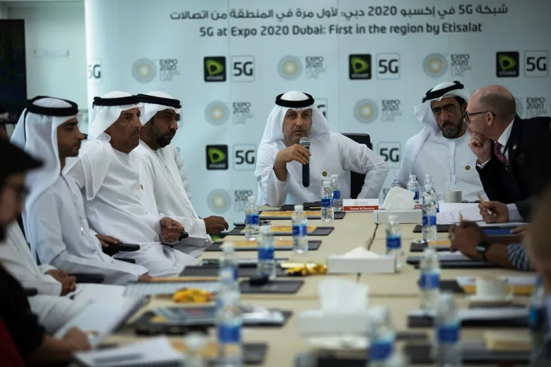 «إكسبو»أول مؤسسة تجارية تستخدم الجيل الخامس 