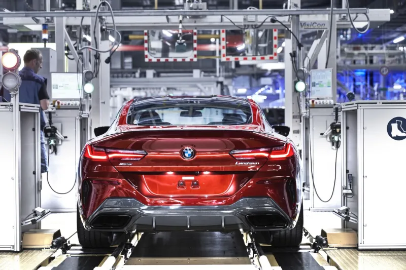 شركة BMW تبدأ إنتاج الفئة الثامنة كوبيه الجديدة