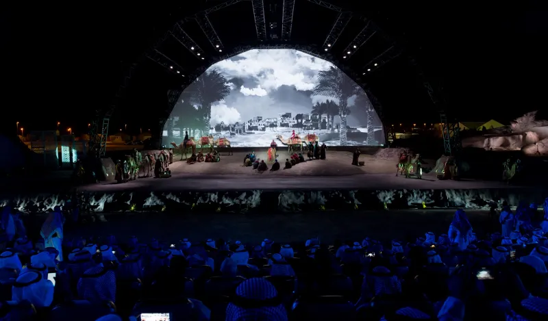 #كاظم_الساهر_في_الطايف.. إسدال الستار على فعاليات سوق عكاظ برائعة فنية