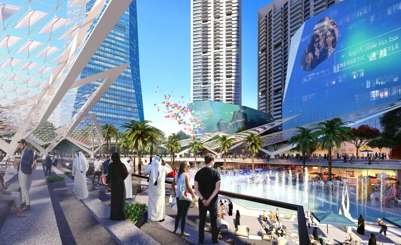 دبي تطلق أضخم منطقة تجارية في الإمارة