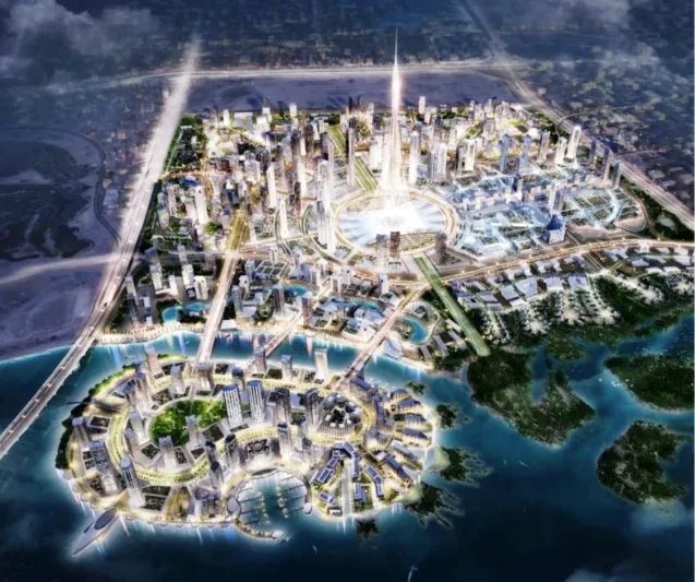 دبي تطلق أضخم منطقة تجارية في الإمارة
