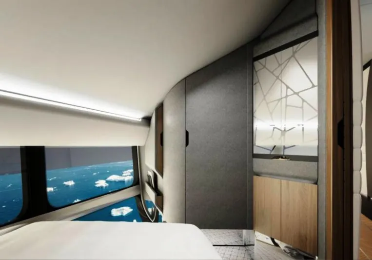 الكبينة الداخلية لأكبر طائرة خاصة بالعالم (فيديو وصور)