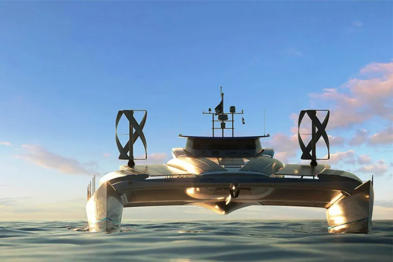 إمكانيات خيالية لأول قارب هيدروجيني في العالم (فيديو)