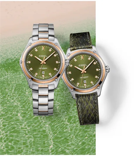 ساعات EBEL تسجّل مرور الوقت على امتداد الفصول الأربعة