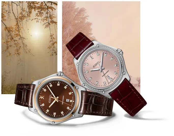 ساعات EBEL تسجّل مرور الوقت على امتداد الفصول الأربعة