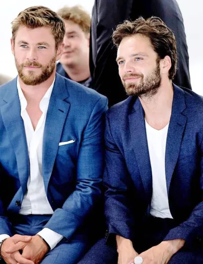 إطلالة نجوم هوليوود بالبدل.. وسامة وأناقة وجاذبية (صور)