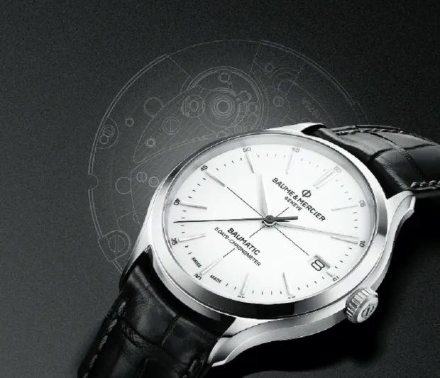 علامة بوم إيه مرسييه تكشف عن عيار Clifton Baumatic.. أول آلية ميكانيكية مستقلّة من ابتكار الشركة