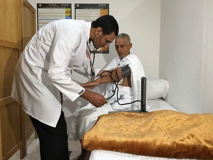 الخدمات الطبية الميدانية للحجاج