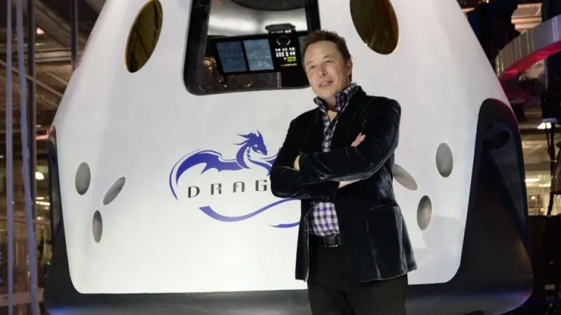 اللقطات الأولى لمركبة «سبيس إكس دراغون» (فيديو)