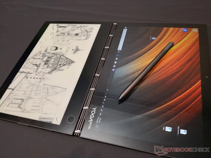 شاهد| Yoga Book C930 أنحف وأخف حاسب محمول بشاشة مزدوجة وحبر إلكتروني