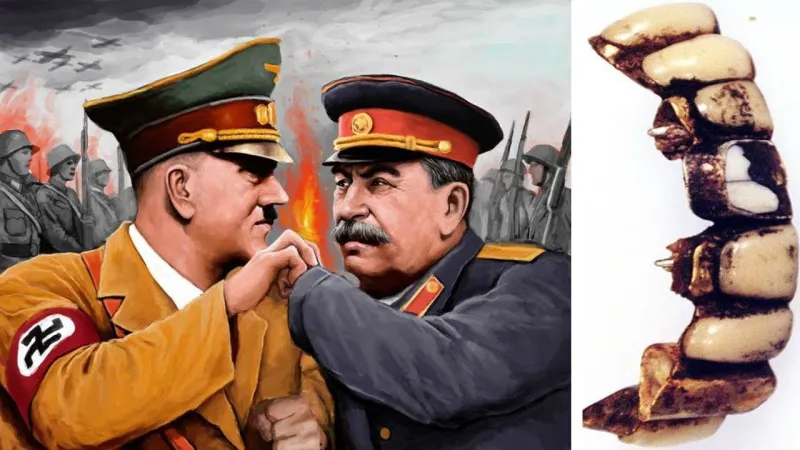 لهذا السبب احتفظ جوزف ستالين بأسنان هتلر