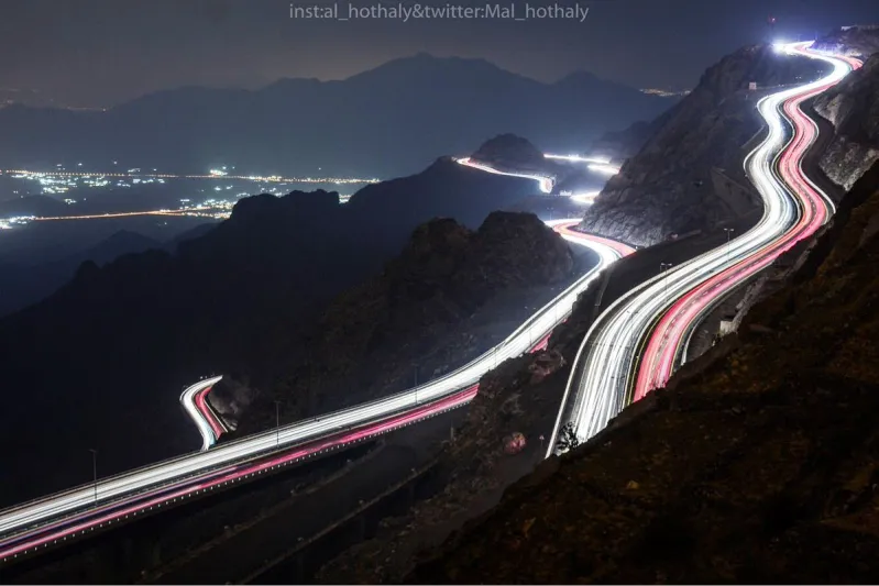 لهذا السبب طريق جبل كرا الأجمل في المملكة