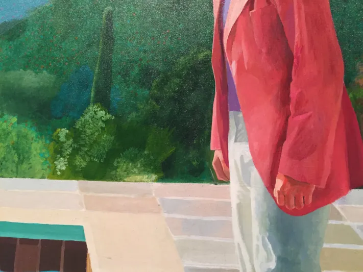 أغلى لوحة في العالم لفنان على قيد الحياة (صور)