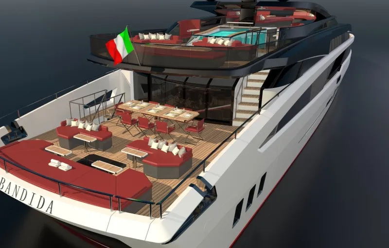 بانديدا أول يخت لأستوديو تصميم في دبي (صور)