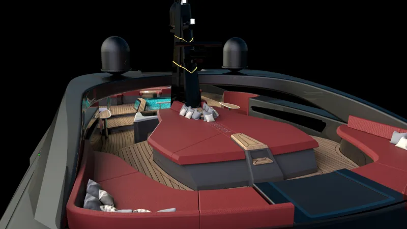 بانديدا أول يخت لأستوديو تصميم في دبي (صور)