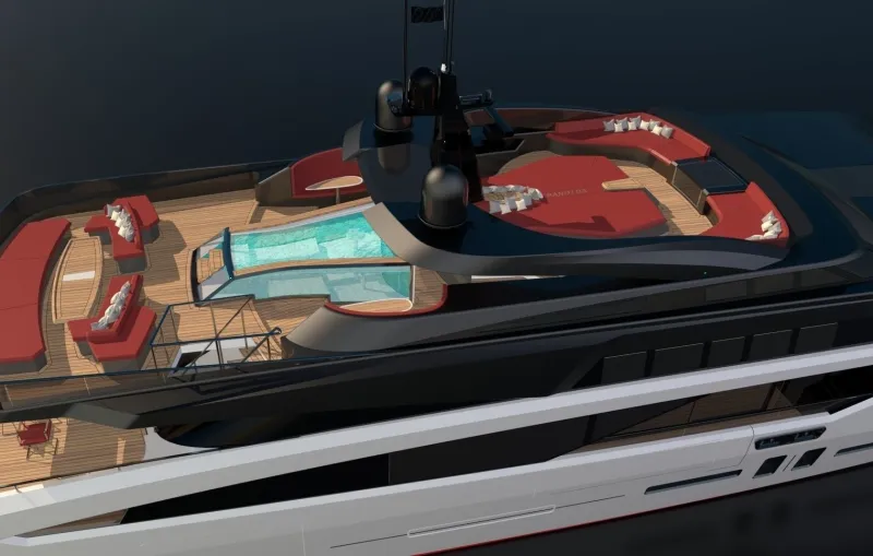 بانديدا أول يخت لأستوديو تصميم في دبي (صور)