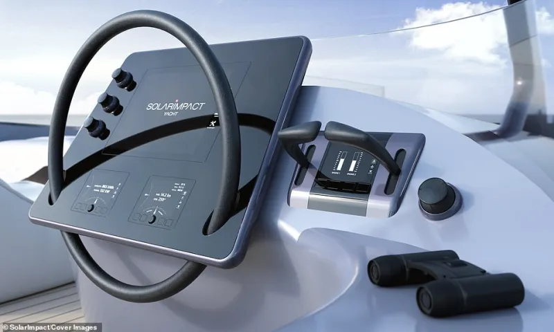 أول يخت في العالم يعمل بالكامل بالطاقة الشمسية (فيديو)