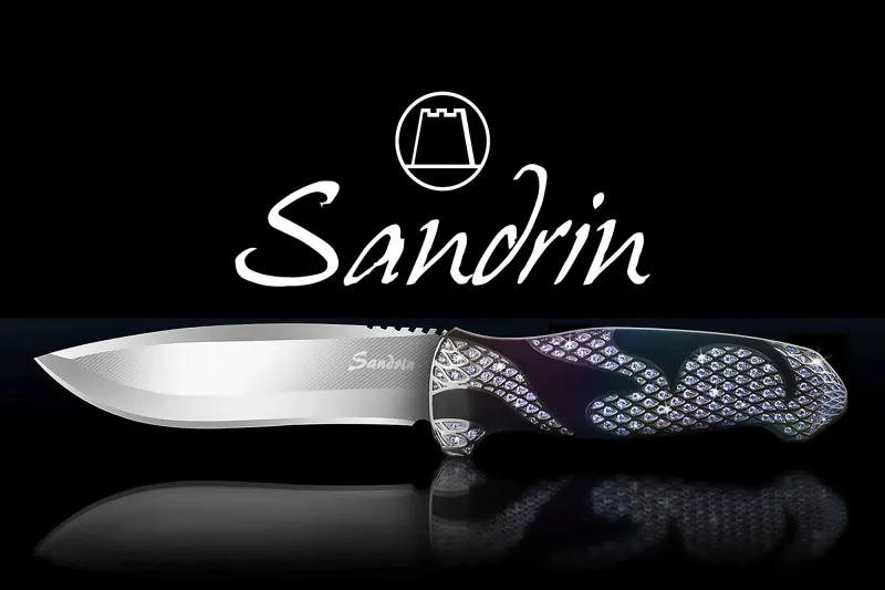 شاهد | Platinum Mamba سكين بلاتيني فخم مغطى بالألماس