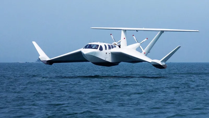 Airfish 8.. يخت طائر على سطح الماء يحدث ثورة في عالم السفر